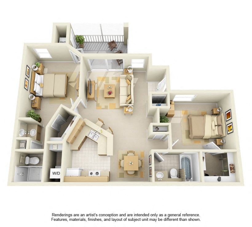 B1 - Hillsboro Beach floor plan